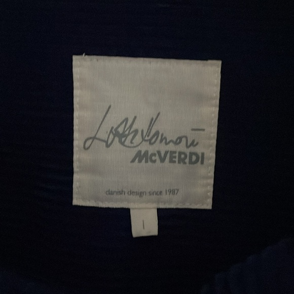 Beautiful corduroy McVerdi pullover top/jacket - Picture 2 of 4